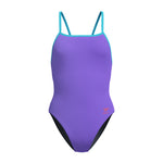 Womens Solid Tri Back Indigo/Blue