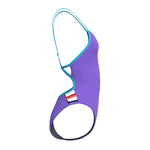 Womens Solid Tri Back Indigo/Blue