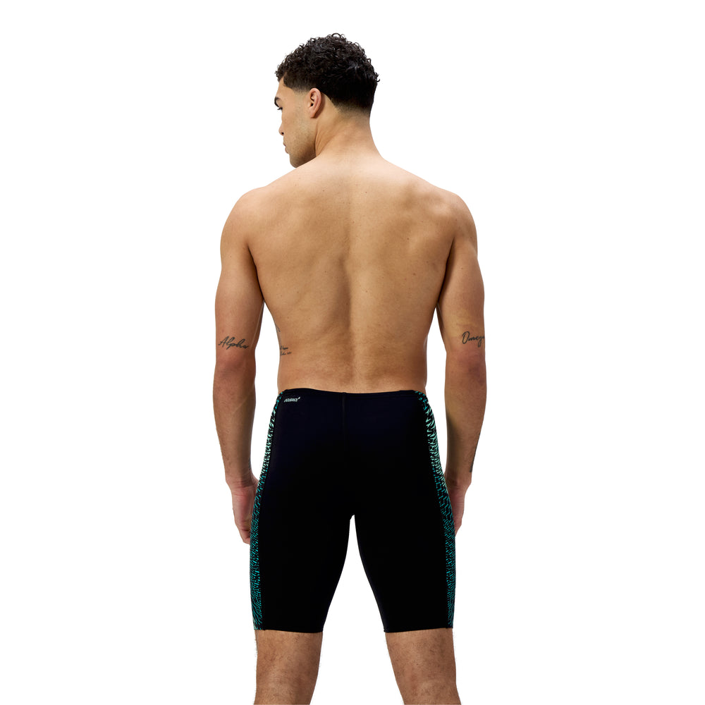Mens Endurance+ Tech Panel Jammer Black/Turquoise Gem