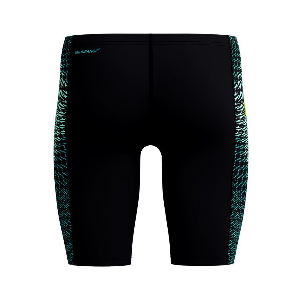 Mens Endurance+ Tech Panel Jammer Black/Turquoise Gem