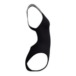 Womens Solid Leaderback Team Black