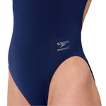 Womens Solid Leaderback Team Navy