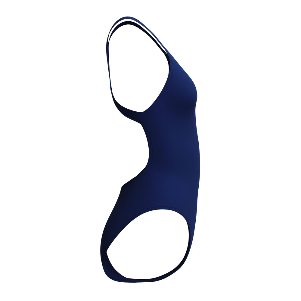 Womens Solid Leaderback Team Navy