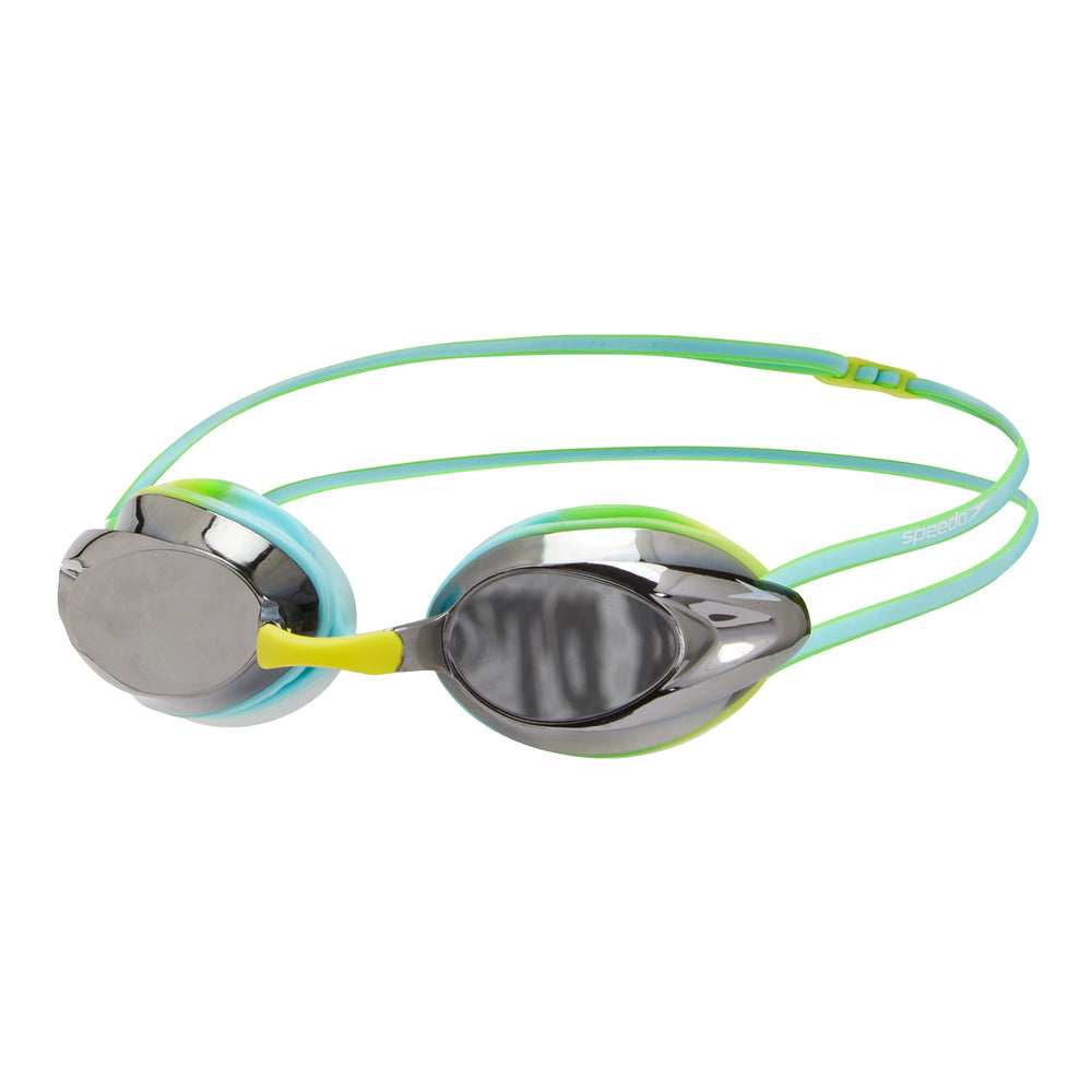 Junior Opal Mirror Goggles Green/Lemon/Blue