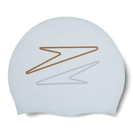 Printed Silicon Cap White/Gold/Silver