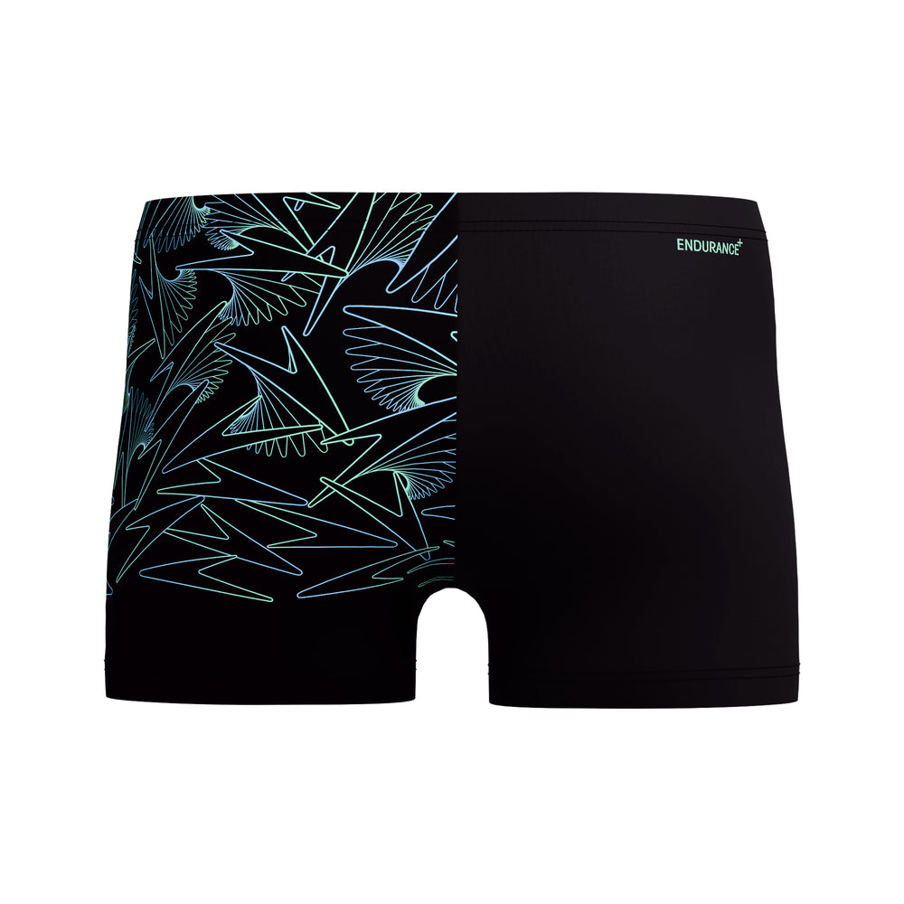 Mens Hyperboom V-Cut Aquashort Black/Green