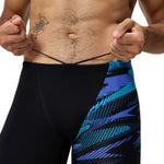 Mens Hyperboom V-Cut Jammer Black/Cobalt