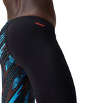 Mens Hyperboom V-Cut Jammer Black/Blue