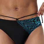 Mens Medley Logo 7cm Brief Black/Blue