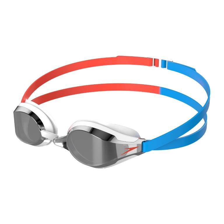 Fastskin Speedsocket 2 Mirror Goggles Red/Blue/Smoke