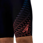 Mens Medley Logo Jammer Black/Neon Coral