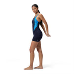 Womens Hyperboom Splice Legsuit Blue