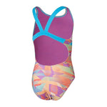 Girls Allover Leaderback Pink/Blue/Nectarine