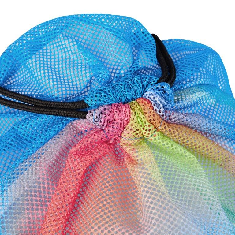 Equipment Mesh Bag Pink/Lemon/Blue