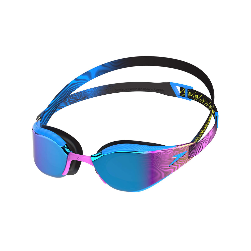 Fastskin Hyper Elite Mirror Goggles Blue/Smoke/Tropical