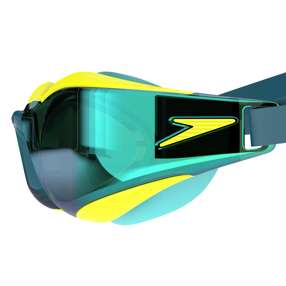 Fastskin Hyper Elite Mirror Goggles Yellow/Steel/Emerald