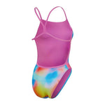 Womens Allover V-Back Pink/Lemon/Blue