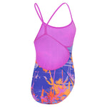 Girls Allover Digi V-Back Palms/Cobalt