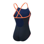 Womens Allover Fixed X-Back Navy/Red/Blue