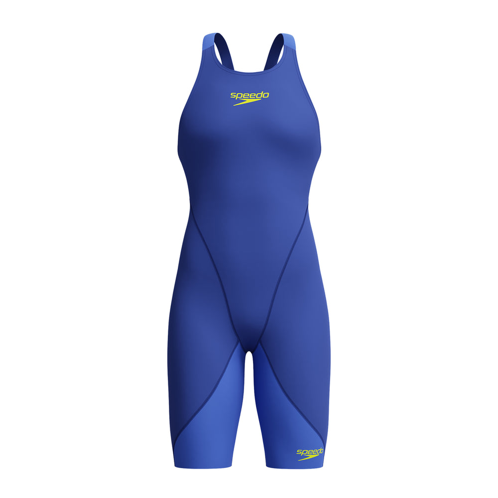 Fastskin LZR Racer Junior Ignite Openback Kneeskin Deep Royal/Cobalt