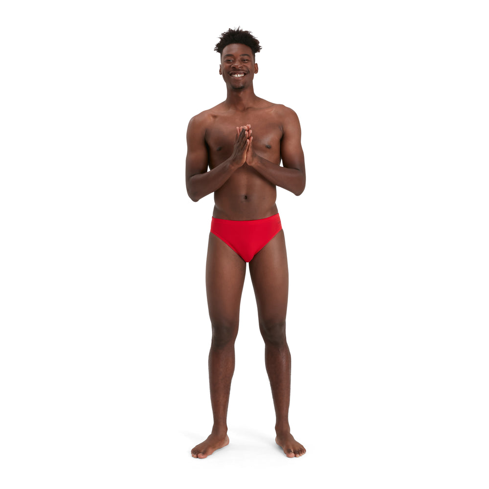 Mens 7cm Brief Fed Red