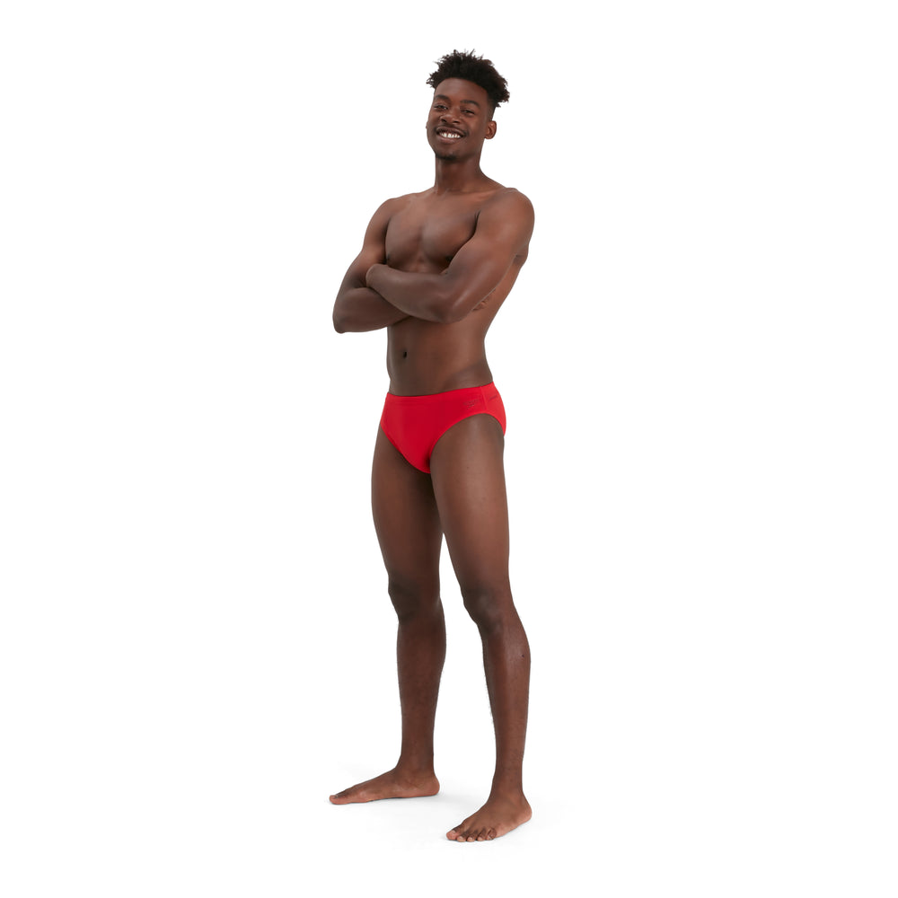 Mens 7cm Brief Fed Red