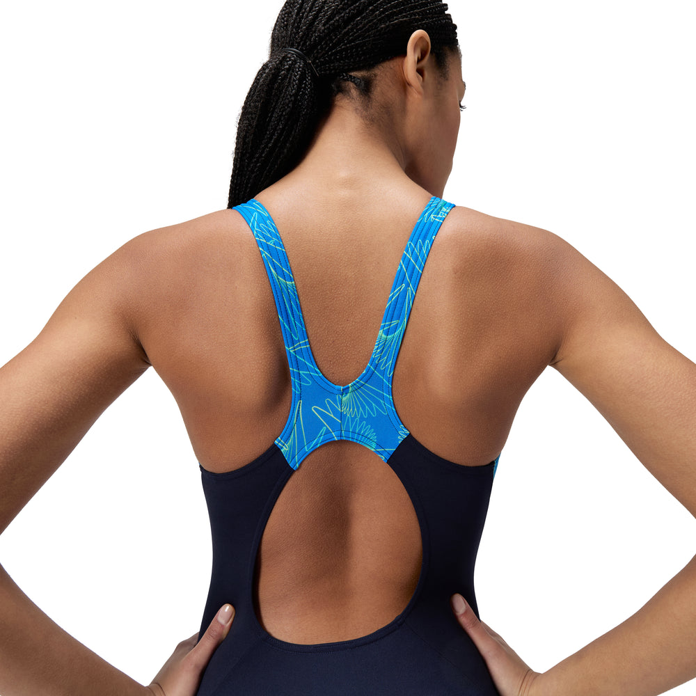 Womens Hyperboom Splice Muscleback Blue