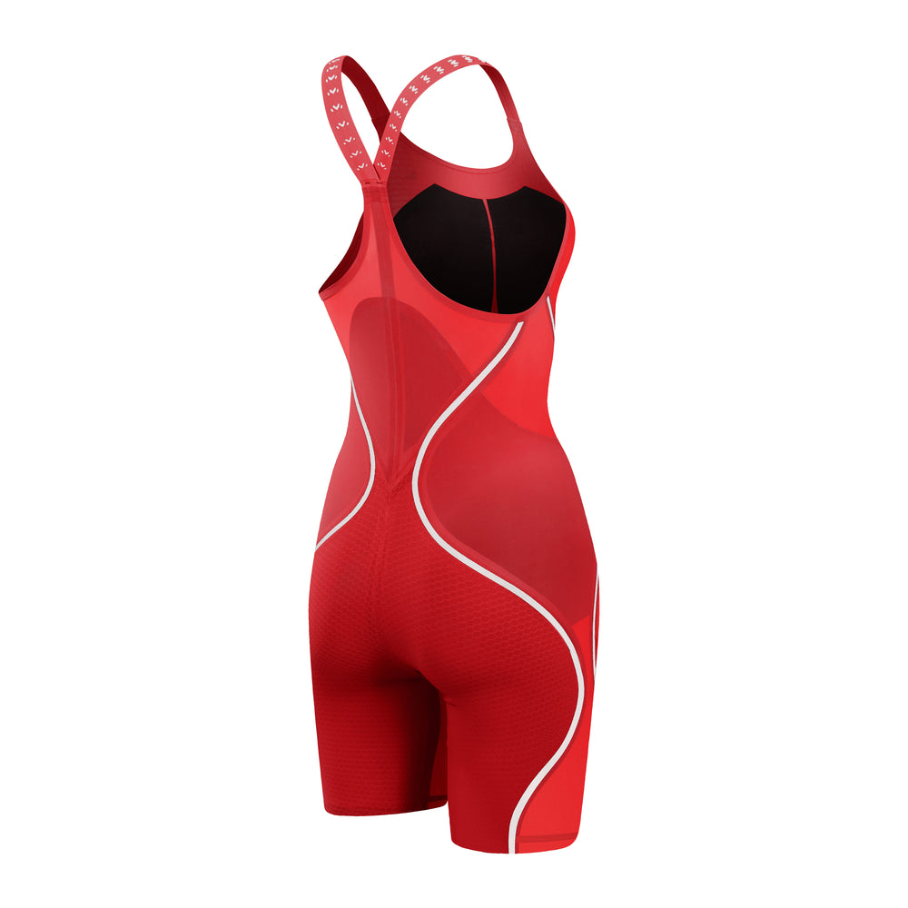 Fastskin LZR Racer Pure Intent 2.0 Closedback Kneeskin Flame Red/White