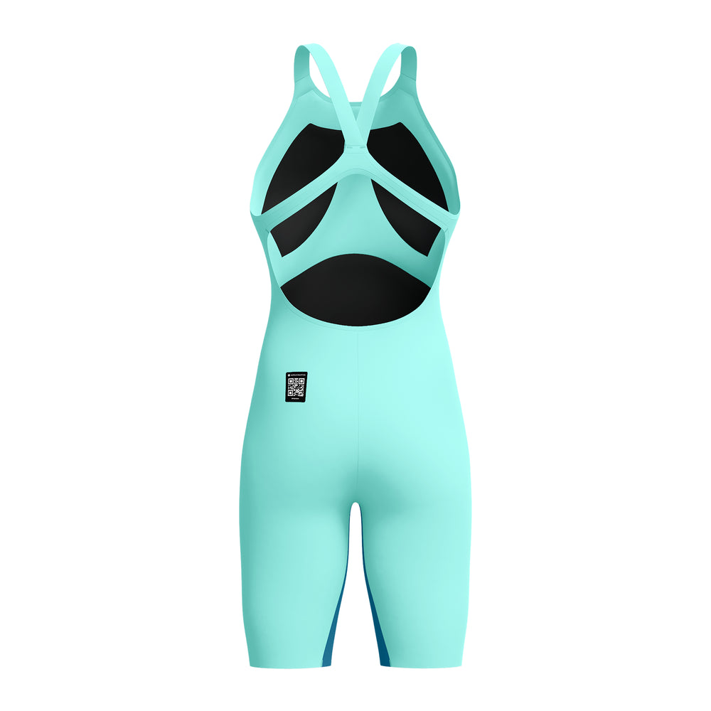 Fastskin LZR Racer Pure Valor 2.0 Openback Kneeskin Arctic Glass