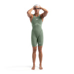 Fastskin LZR Racer Pure Valor 2.0 Openback Kneeskin Country Green/Black