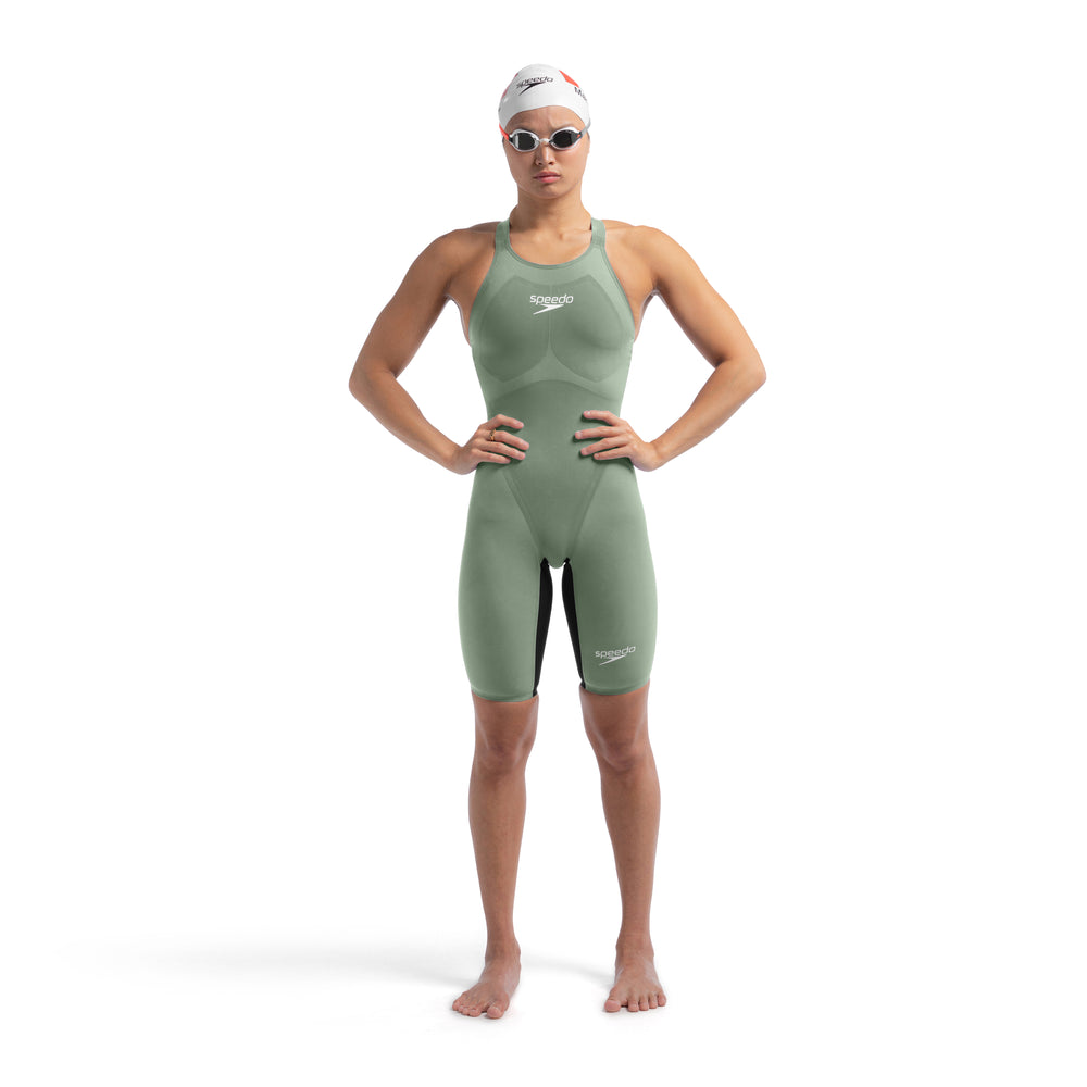 Fastskin LZR Racer Pure Valor 2.0 Closedback Kneeskin Country Green/Black