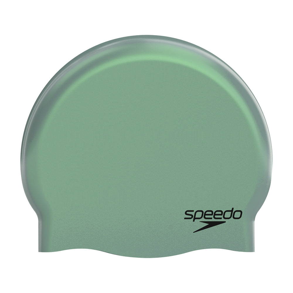 Plain Moulded Silicone Cap Iridescent Storm/Green