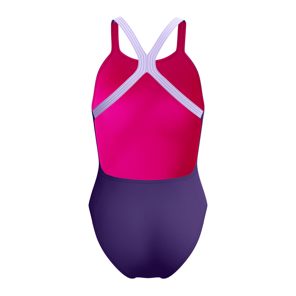 Womens Solid Powerback Acai Purple