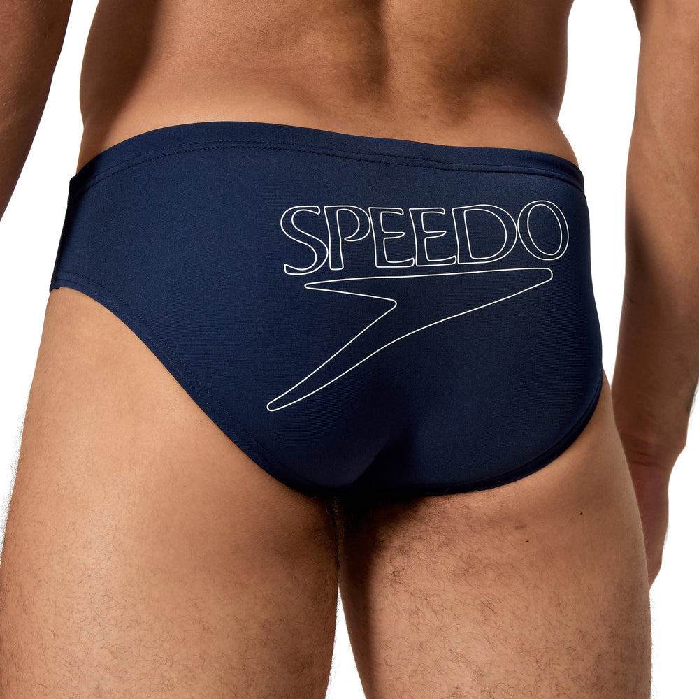 Mens Classic Logo 7cm Brief Peacoat