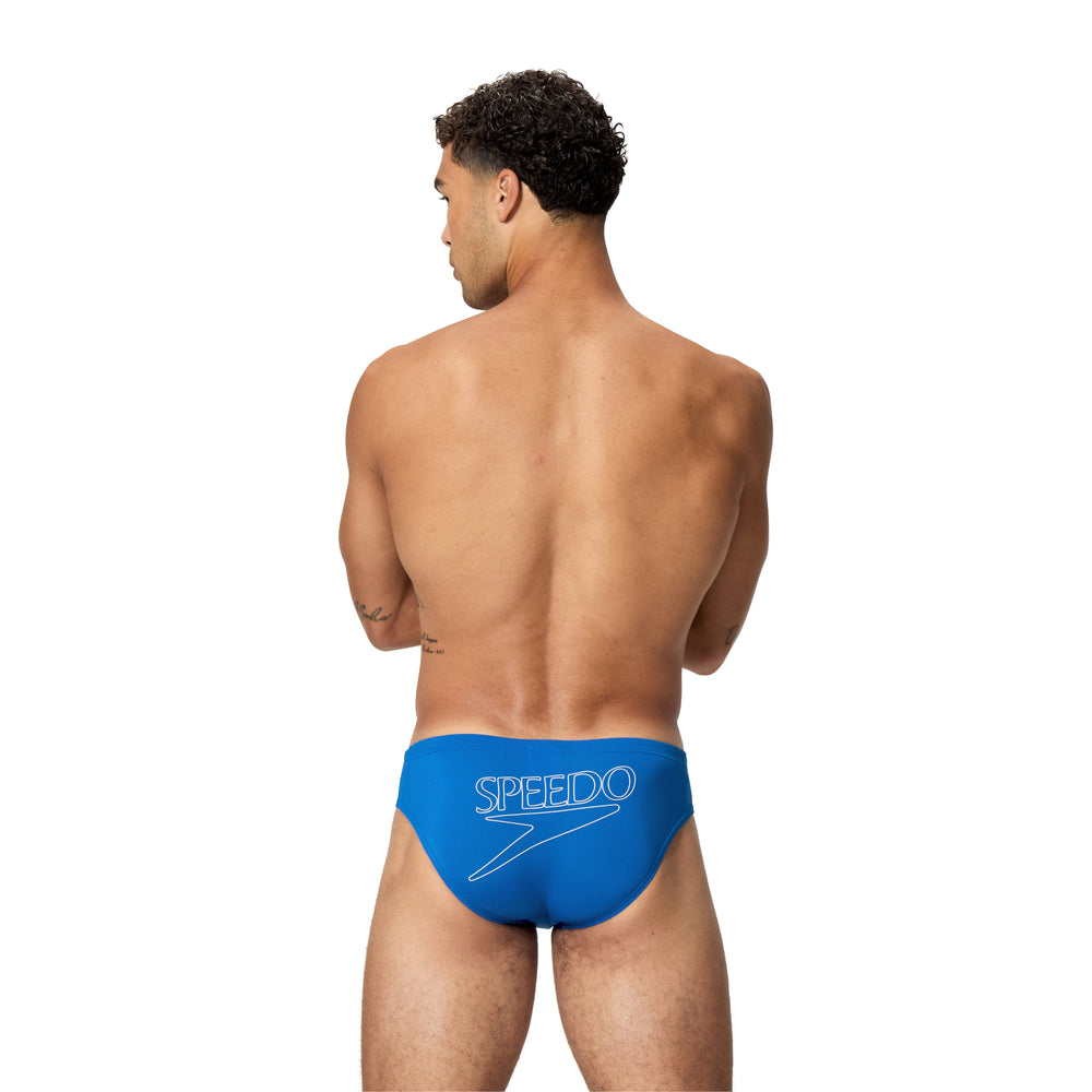 Mens Classic Logo 7cm Brief Turkish Sea