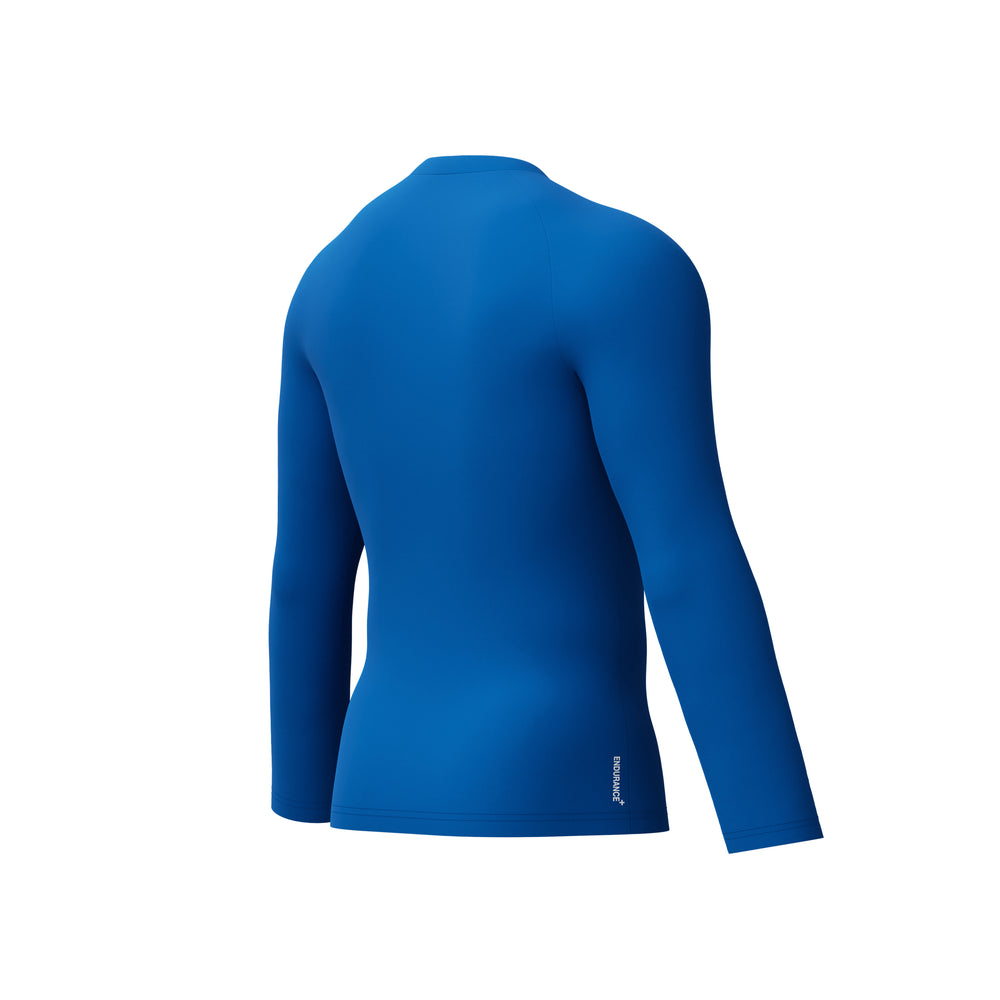 Mens Classic Logo Long Sleeve Sun Top Turkish Sea