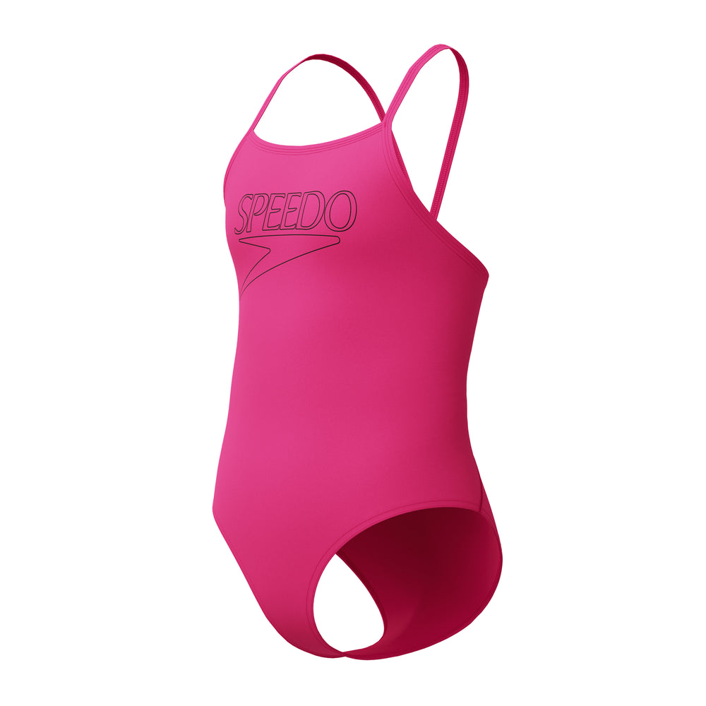Girls Classic Logo Thinstrap Margarita Pink