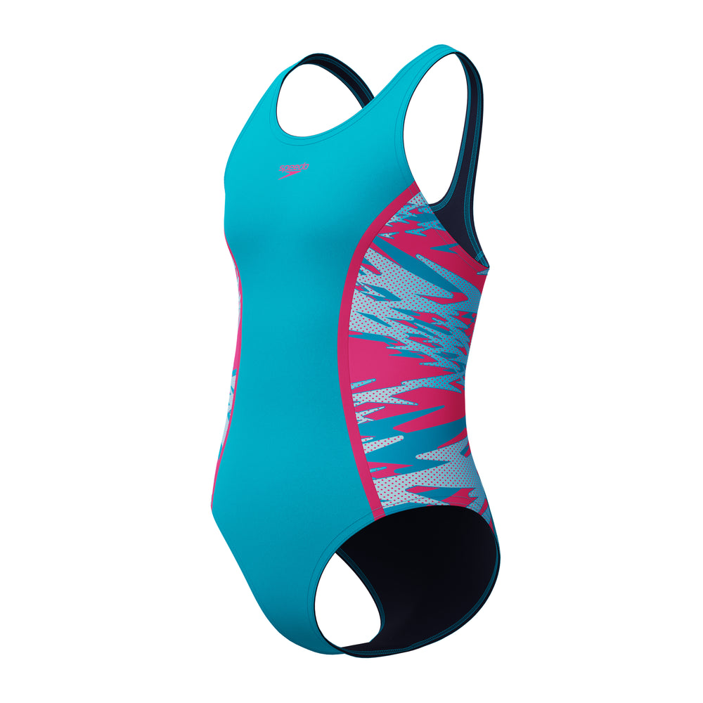 Girls Hyperboom Splice Muscleback Blue/Pink