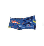 Toddler Boys Shark Aquashort Blue/Lobster/Canary
