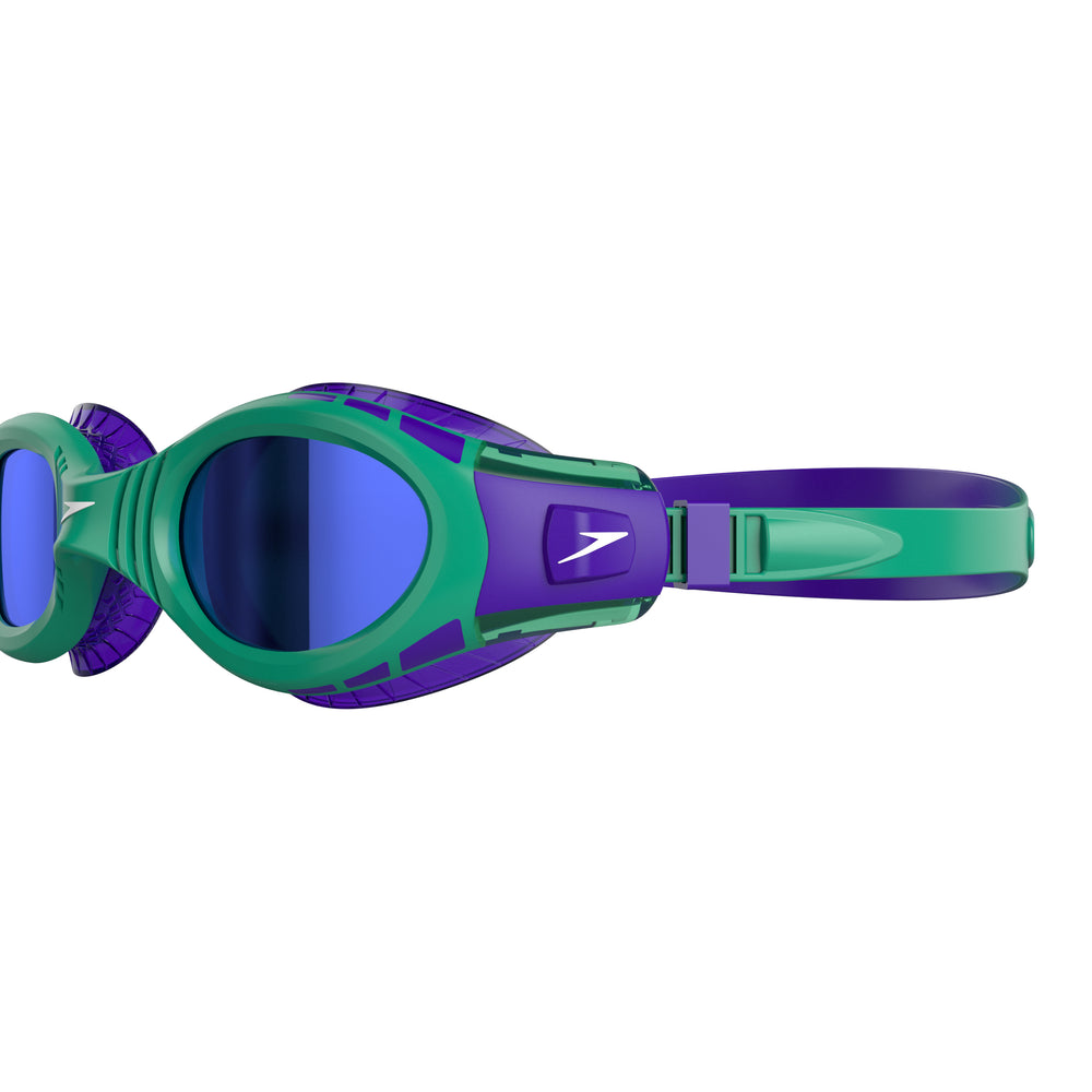 Junior Futura Biofuse Flexiseal Mirror Goggles Violet/Emerald