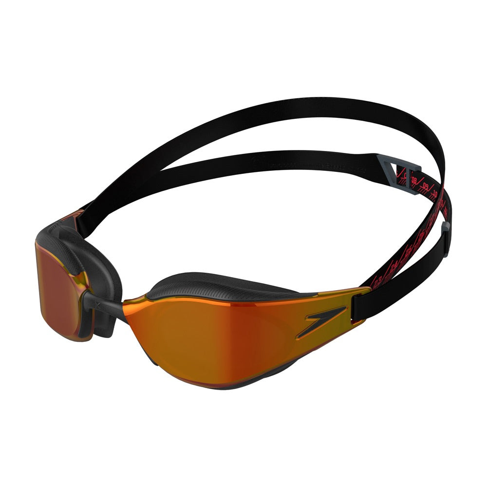 Fastskin Hyper Elite Mirror Goggles Black/Oxide Grey/Fire Gold